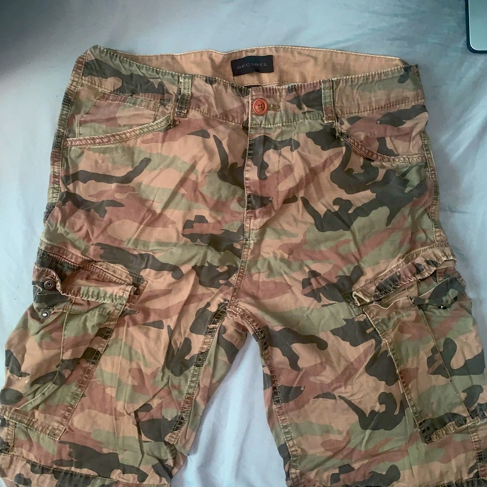 Decibel Camo shorts